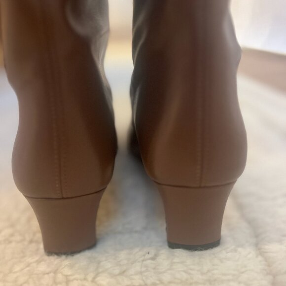 New WO Box Staud Wally Tall Boot Cacao 36 (6) - Picture 6 of 8